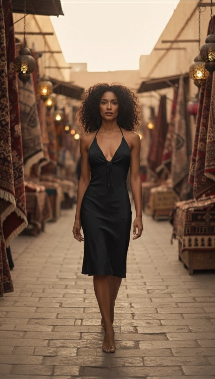 Azara - silk dress