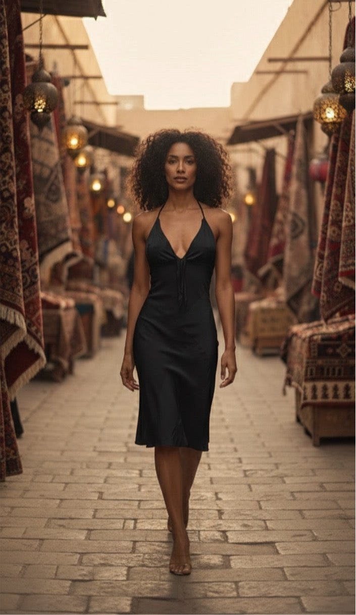 Azara - silk dress