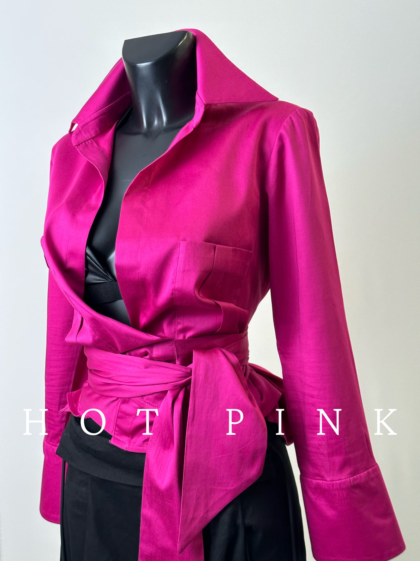 Magenta blouse